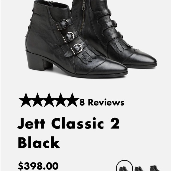 NEW Modern Vice handmade leather buckle booties - Picture 6 of 6